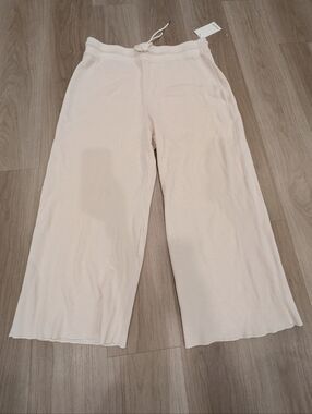 Mate The Label Cream Waffle Sweatpants Size 2xl
